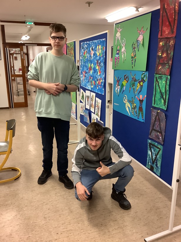 Kunstausstellung der Klasse BPS3