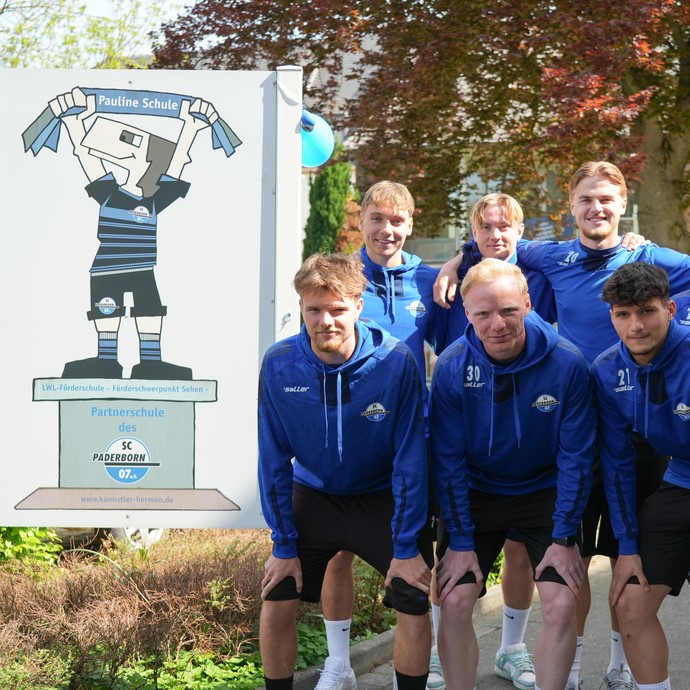 SC Paderborn Spieler (vergrößerte Bildansicht wird geöffnet)