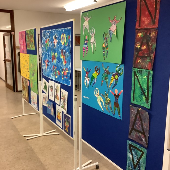 Kunstprojekt der BPS3 (vergrößerte Bildansicht wird geöffnet)