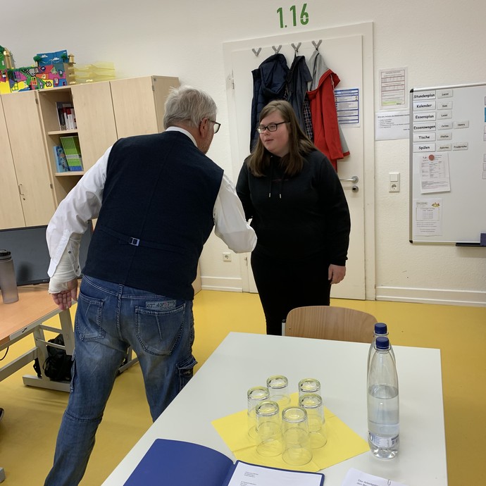 Bewerbungstraining (vergrößerte Bildansicht wird geöffnet)
