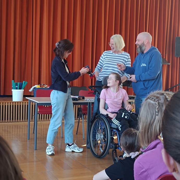 Lesewettbewerb (vergrößerte Bildansicht wird geöffnet)